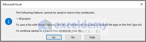 Image result for Excel Save File Prompt