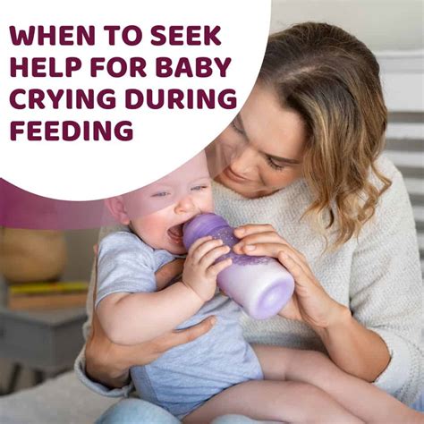 Baby Crying While Feeding Bottle: Reasons and Solutions - Full Heart Mommy