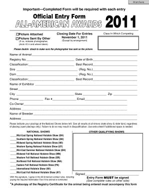 Fillable Online ImportantCompleted Form will be required with each ...