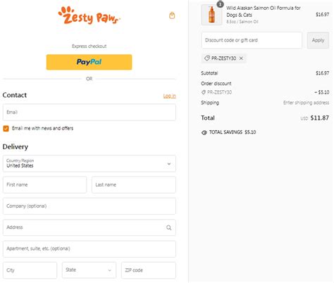 Zesty Paws Coupons - 30% Off | October 2024