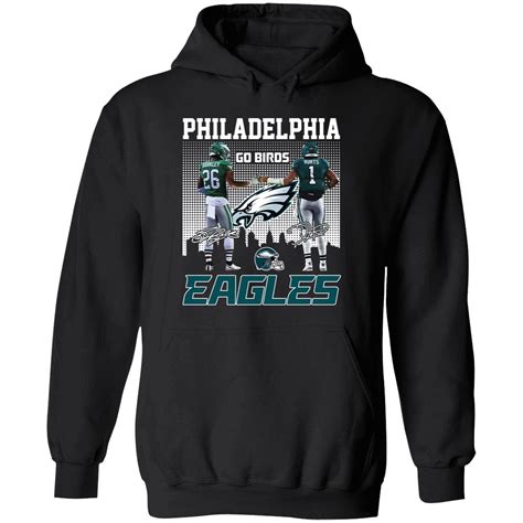 Saquon Barkley And Jalen Hurts Philadelphia Eagles Go Birds Sweatshirt