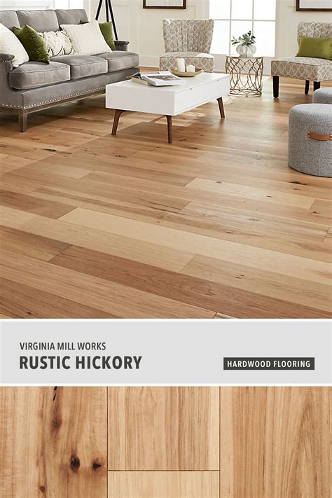 Virginia Mill Works 9/16 in. Rustic Hickory Engineered Hardwood ...