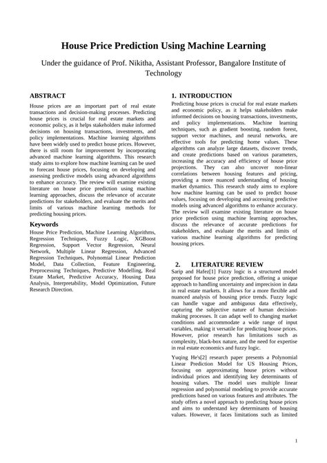 House Price Prediction Using Machine Learning 的图像结果