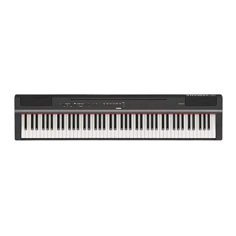 Yamaha P125 88-Key Weighted Action Digital Piano with Power Supply and ...