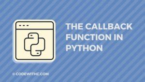 Call Backs Python 的图像结果