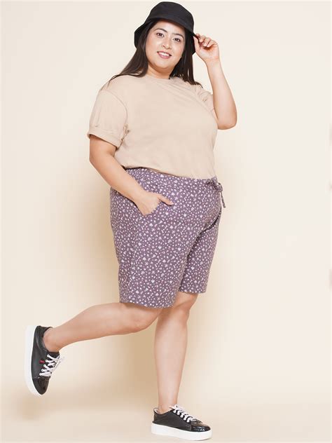 Cotton Printed Shorts