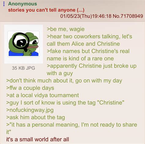 (Not so many) Worlds Apart | /r/Greentext | Know Your Meme