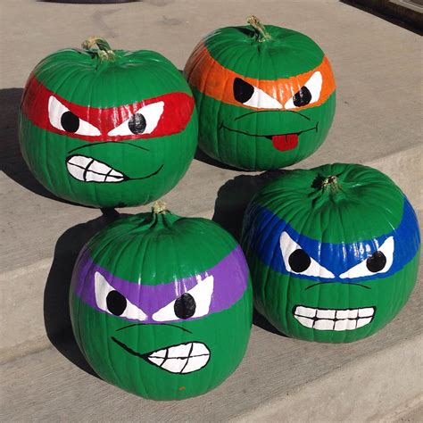 Image result for TMNT Pumpkin Pattern