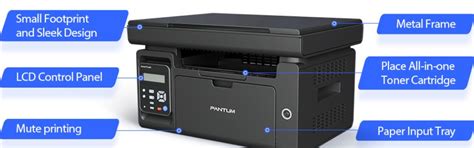 Buy Pantum M6518 Monochrome Laser Multifunction Printer– POS Central India