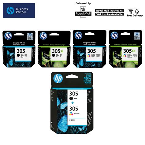 Genuine HP 305 / 305XL Black Colour Ink Cartridge - HP DeskJet 2710e ...
