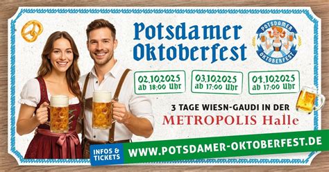 Potsdamer Oktoberfest in der Metropolis Halle, Metropolishalle Potsdam ...