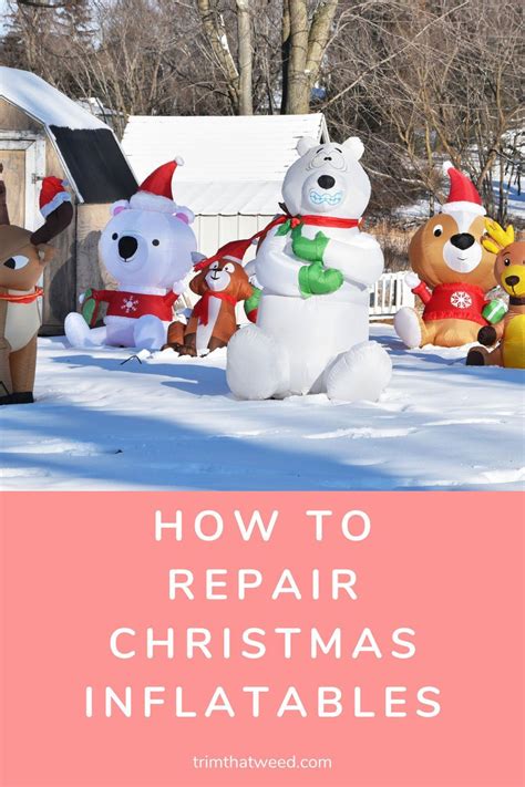 Image result for How to Fix Christmas Inflatable