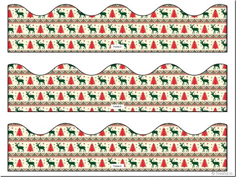 Free 51 Christmas Bulletin Board Borders Classroom Decorating Activity
