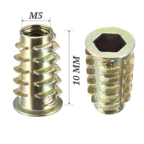 Jual Mur Nanas / Mur Tanam Furniture Insert Knockdown Cakar Baut Besi ...