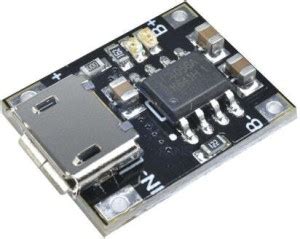 Flyrobo TP4056 1A Micro USB 18650 Lithium Battery Charging Module ...