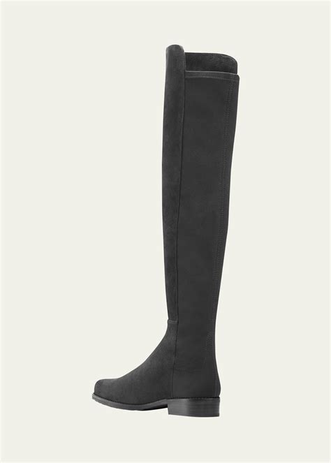 Stuart Weitzman 5050 Suede Over-The-Knee Boots - Bergdorf Goodman