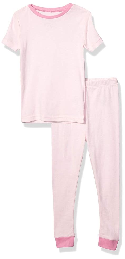 Buy Planet Sleep Big Girls 2 Piece Cotton Snug Fit Pajama Set-Kids ...