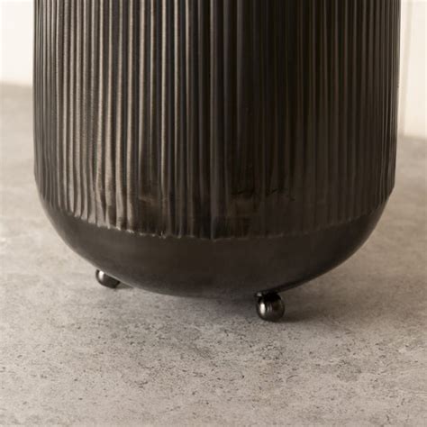 Buy Ripple Cut Brass Planters for Indoor Plants Online | Arcedior