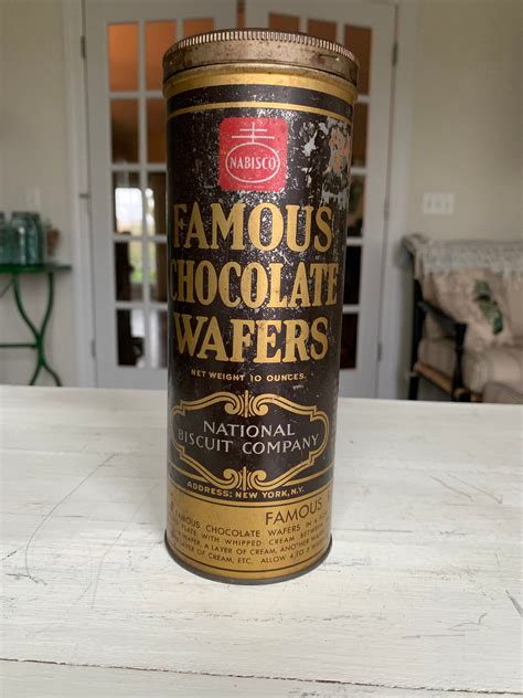 Nabisco Famous Chocolate Wafer at Seth Darcy-irvine blog