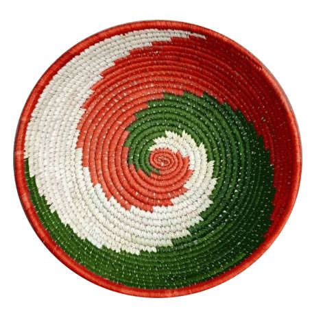 Buy Tri-color Fruit Basket In Sabai Grasswork