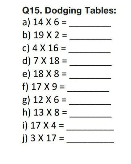 What are dodging tables? - Brainly.in