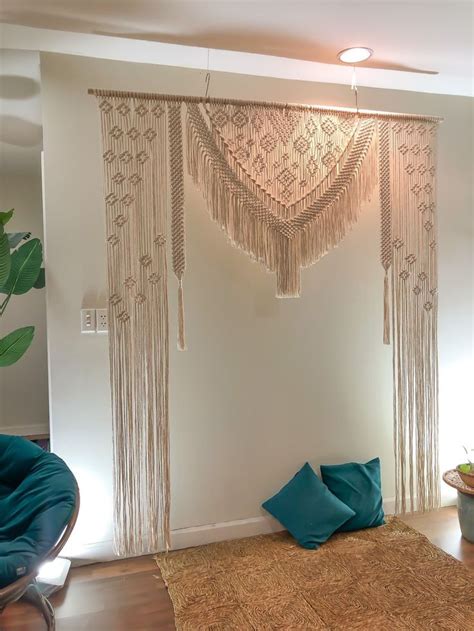 Image result for Macrame Wedding Backdrop Tutorial