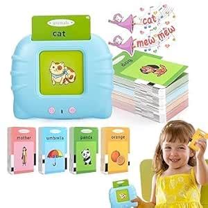 Buy Talking Flash Cards for Kids, Vocabulary Speech Therapy Toys ...