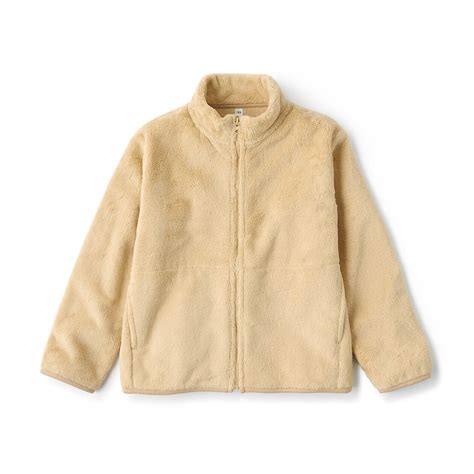 Children's Polyester Warm Fiber Blanket Jacket | 無印良品 MUJI