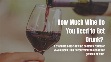 Drink Wine Responsibly: How Much Wine To Get Drunk