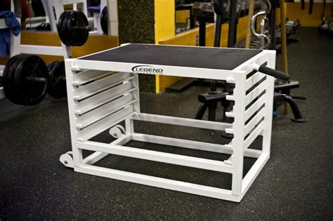 Adjustable Step Up Box – Legend Fitness Commercial-Grade Strength Equipment Made in USA