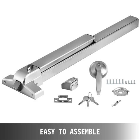 Buy VEVOR Door Push Bar Panic Exit Device with Exterior Lever ...
