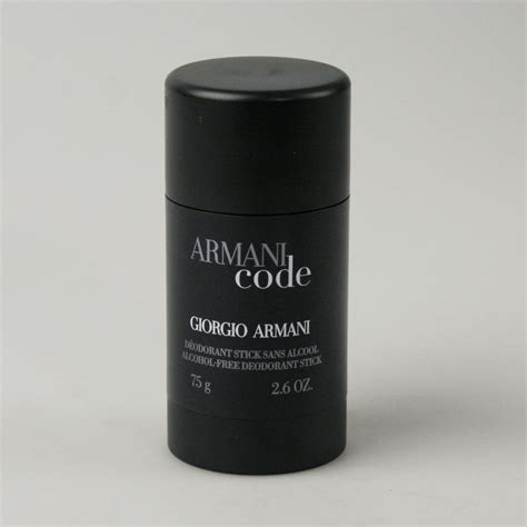 Giorgio Armani Code Deodorant 75ml | ExcaliburShop