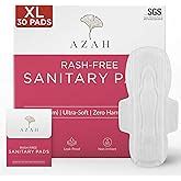 Buy AZAH Sanitary Pads for Women XL [Pack of 40] 100% Rash-Free ...