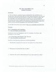 Image result for Alien and Sedition Acts of 1798 Lesson