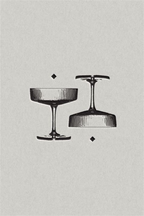 Champagne Coupe Brandmark for Wedding Videographers by Kathlyn Jarvis Design in 2025 | Wedding ...