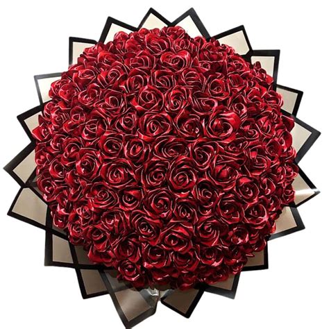 Glitter Rose Bouquet - Handcrafted Unique Flower Gift - Madeofrose