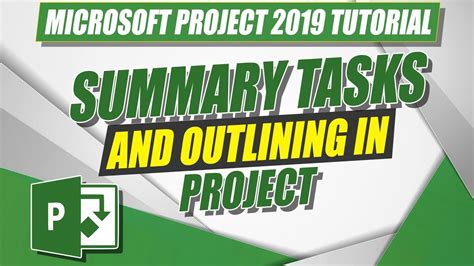 Image result for Microsoft Project 2019 Tutorial