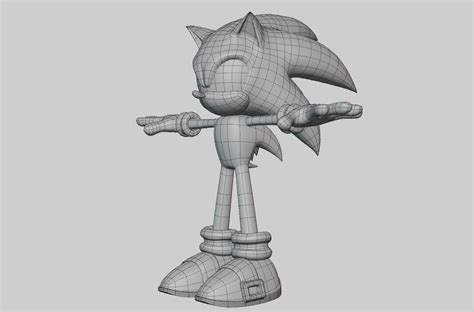 Image result for Unity Sonic Model