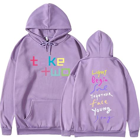 Купить 2023 10-летие FESTA Take Two Толстовки Толстовка Kpop Merch ...