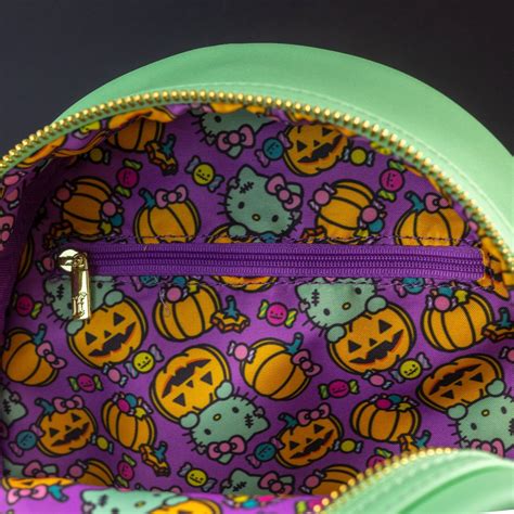 Loungefly x Sanrio Hello Kitty Zombie Pumpkin Cosplay Mini Backpack – GeekCore