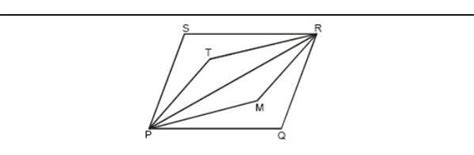 Q.2) In the given figure, T and M are two points inside a parallelogram ...
