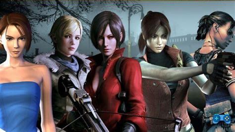 Resident Evil female characters 🎮