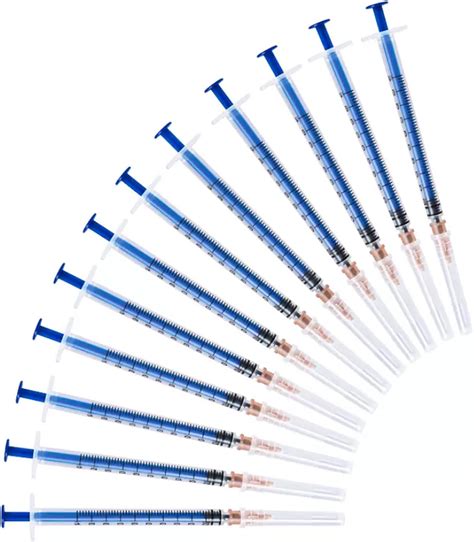 Amazon.com: Hyinghw 3ml Luer Lock Syringes with 23G, 1.0-inch Needle ...