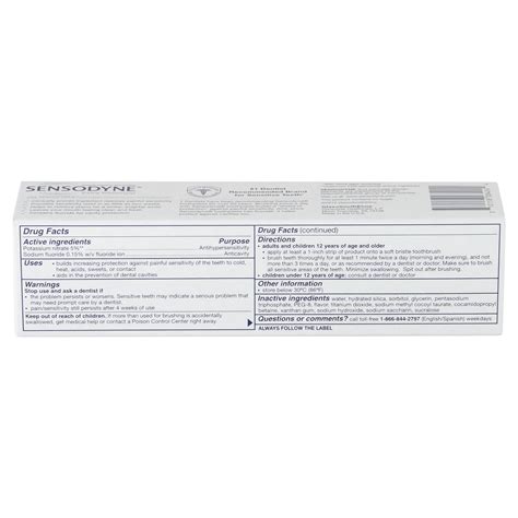 Image result for Sensodyne Toothpaste Color Code