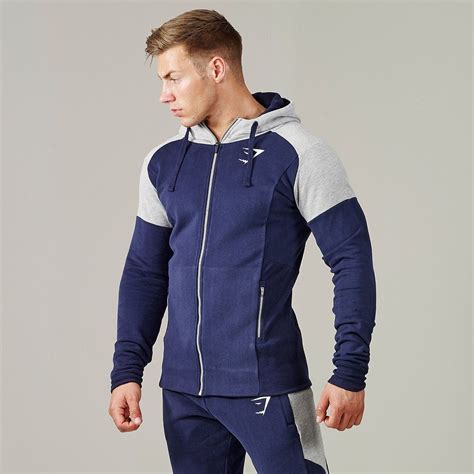 gymshark zip up hoodie