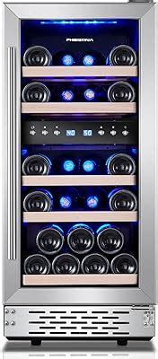 Phiestina Wine Fridge, 15 Inch Small Wine Cooler India | Ubuy