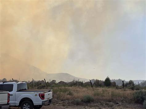 Forsyth Fire Forces Evacuations in Pine Valley, Destroys 12 Structures ...