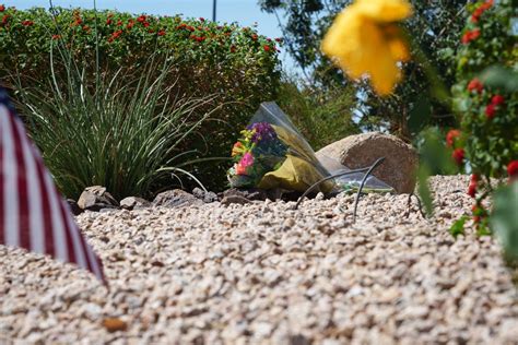Charlie Kirk memorial at Hansen Mortuary in Phoenix