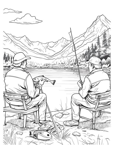 Fishing Coloring Pages | Reel in Fun with Printable Designs