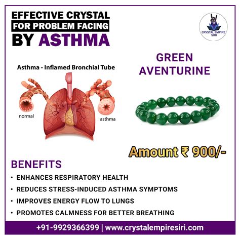 Asthma | Crystal for Remedy – Crystal Empire Siri